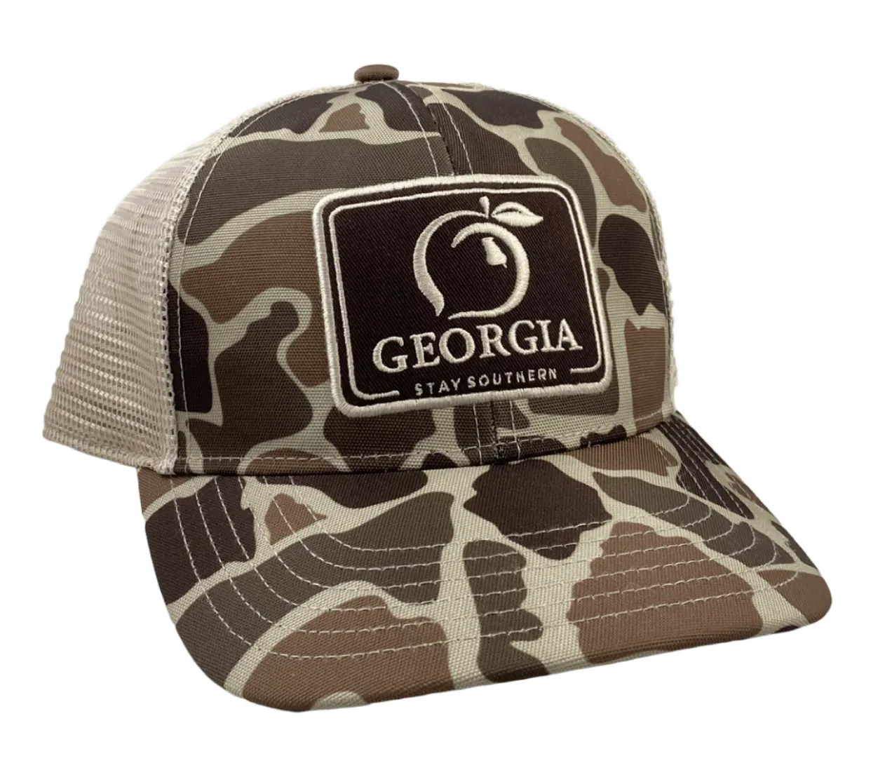 Old School Georgia Camo Hat