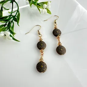 "Old Gold" Earrings