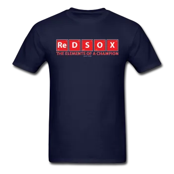 "Red Sox, The Elements Of A Champion" - Men's T-Shirt