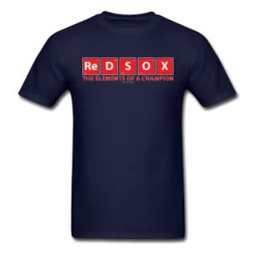 "Red Sox, The Elements Of A Champion" - Men's T-Shirt