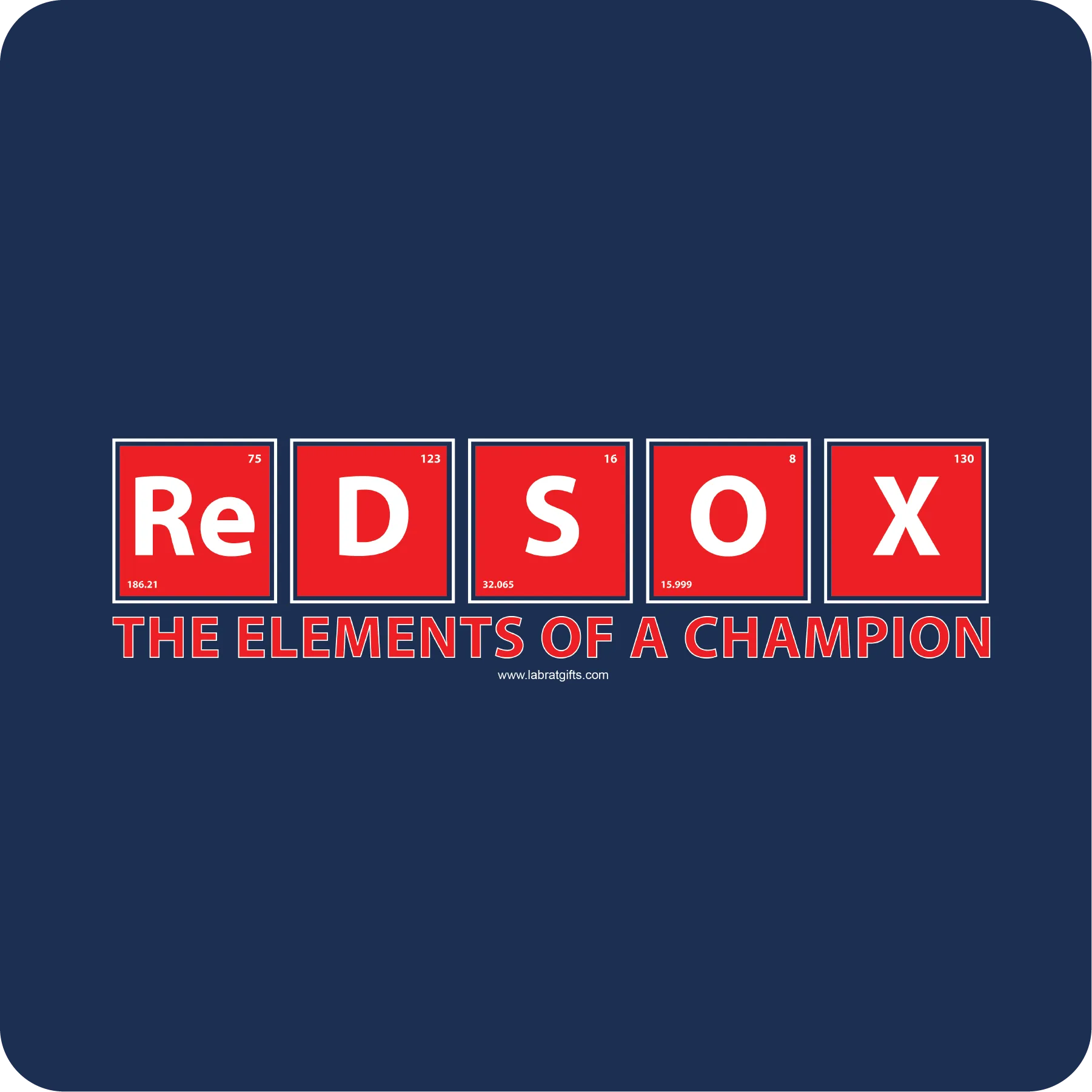 "Red Sox, The Elements Of A Champion" - Women's T-Shirt