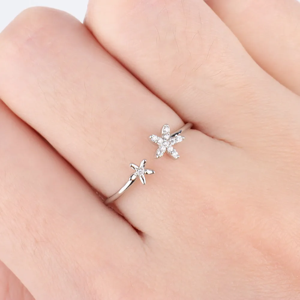 Small Fresh Flower Ring