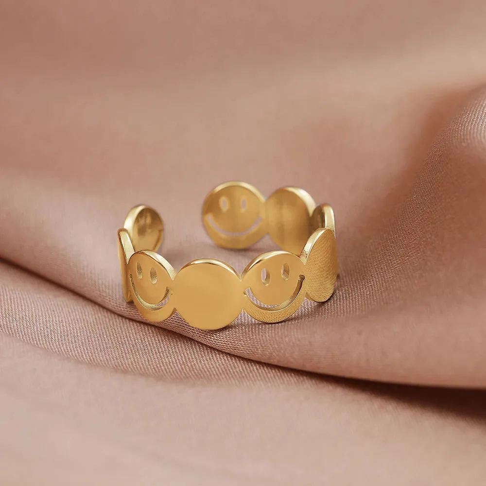 Smiley Face Ring