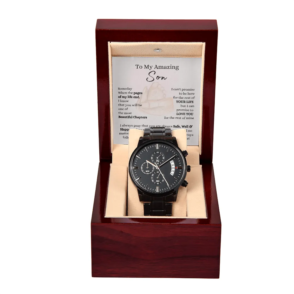 Son - Love You Forever - Luxury Steel Watch