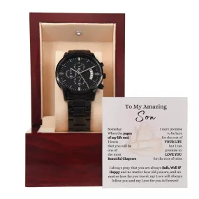 Son - Love You Forever - Luxury Steel Watch