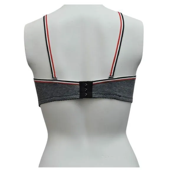 Stripe Fashion Padded Bra