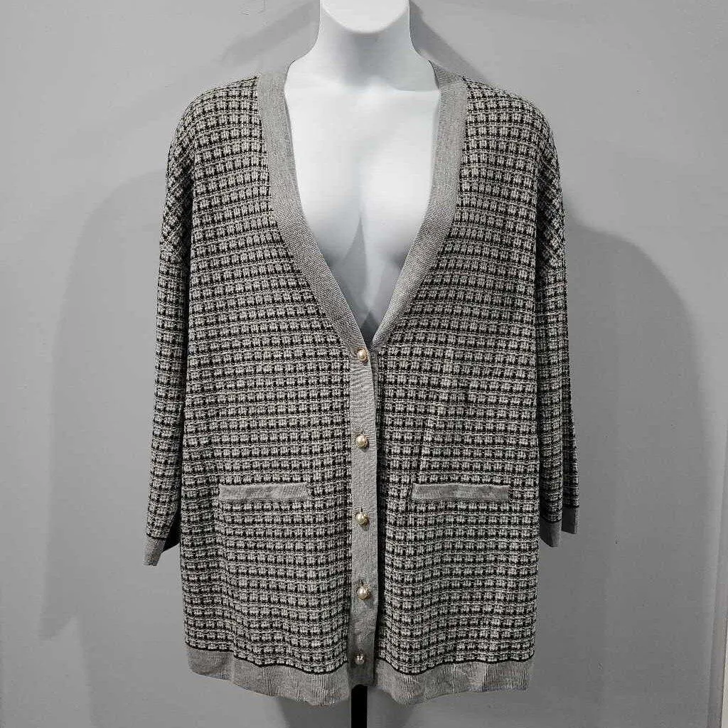 Talbots Plus Cardigan 2X