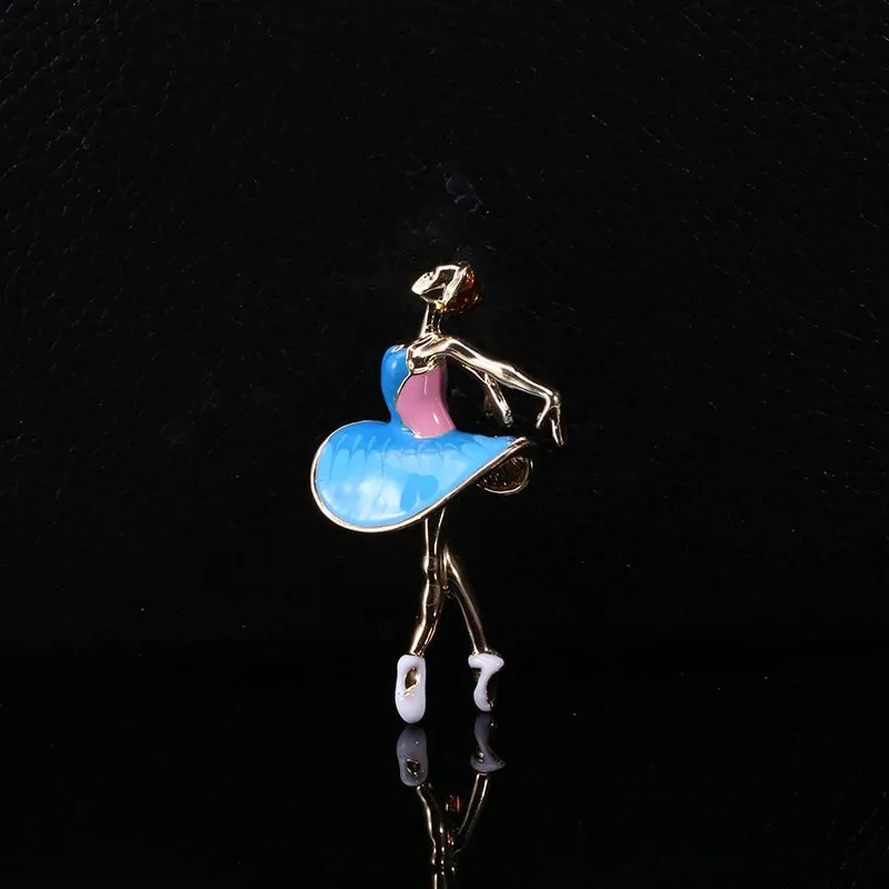 The Bonelle Ballerina Fashion Pin