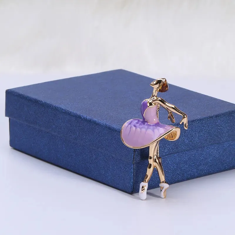 The Bonelle Ballerina Fashion Pin