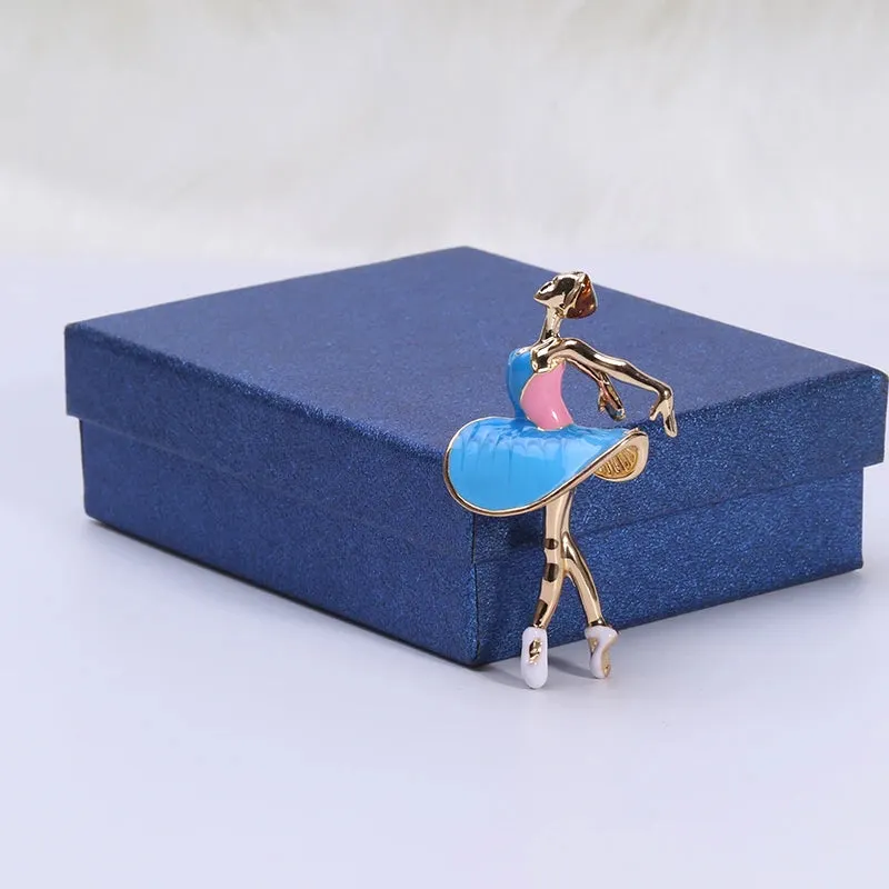 The Bonelle Ballerina Fashion Pin