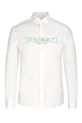 The Cinematic Fresh Shirt in Ivory White