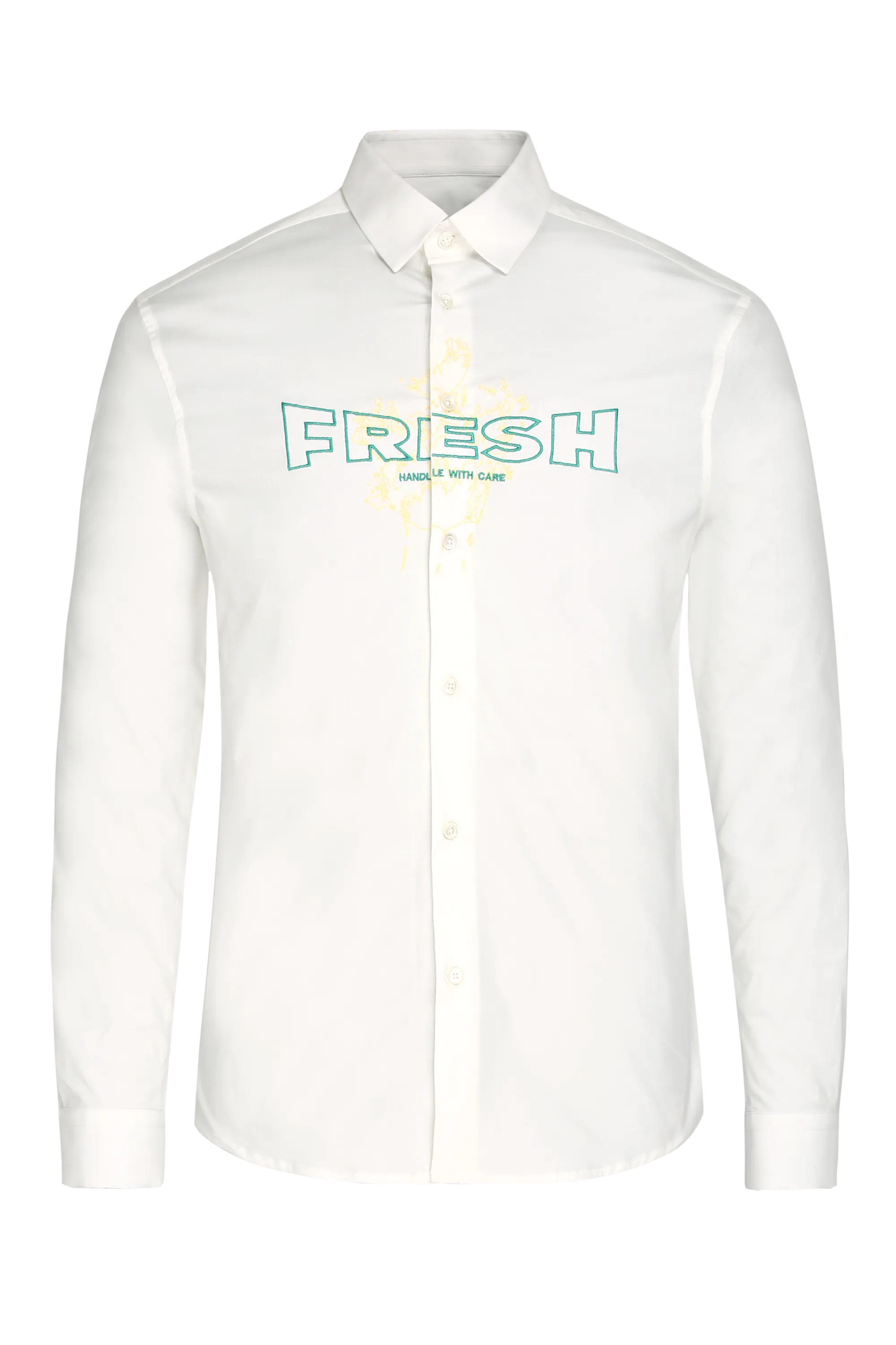 The Cinematic Fresh Shirt in Ivory White