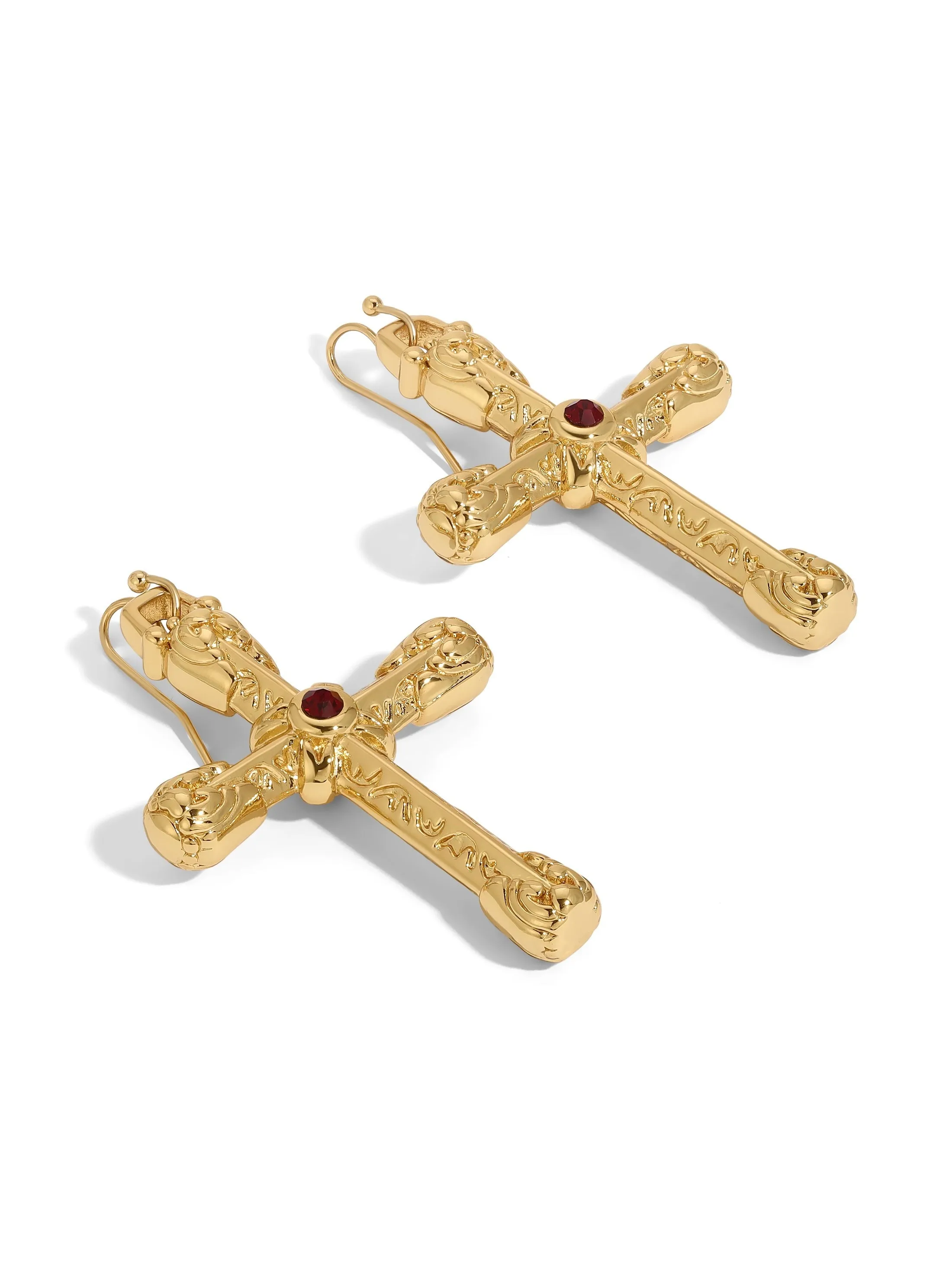 The Nova Cross Earrings