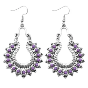 The Old West Purple Earrings