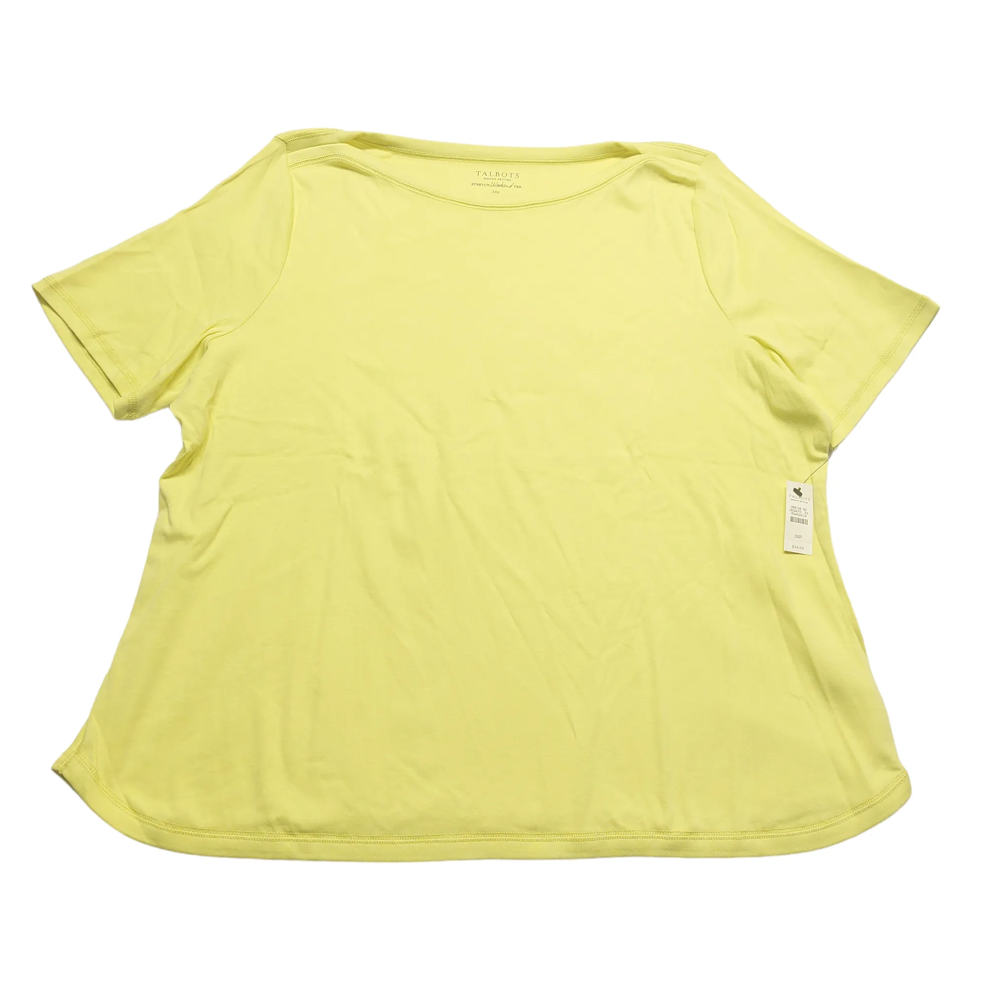 Top Short Sleeve Basic By Talbots  Size: 3x