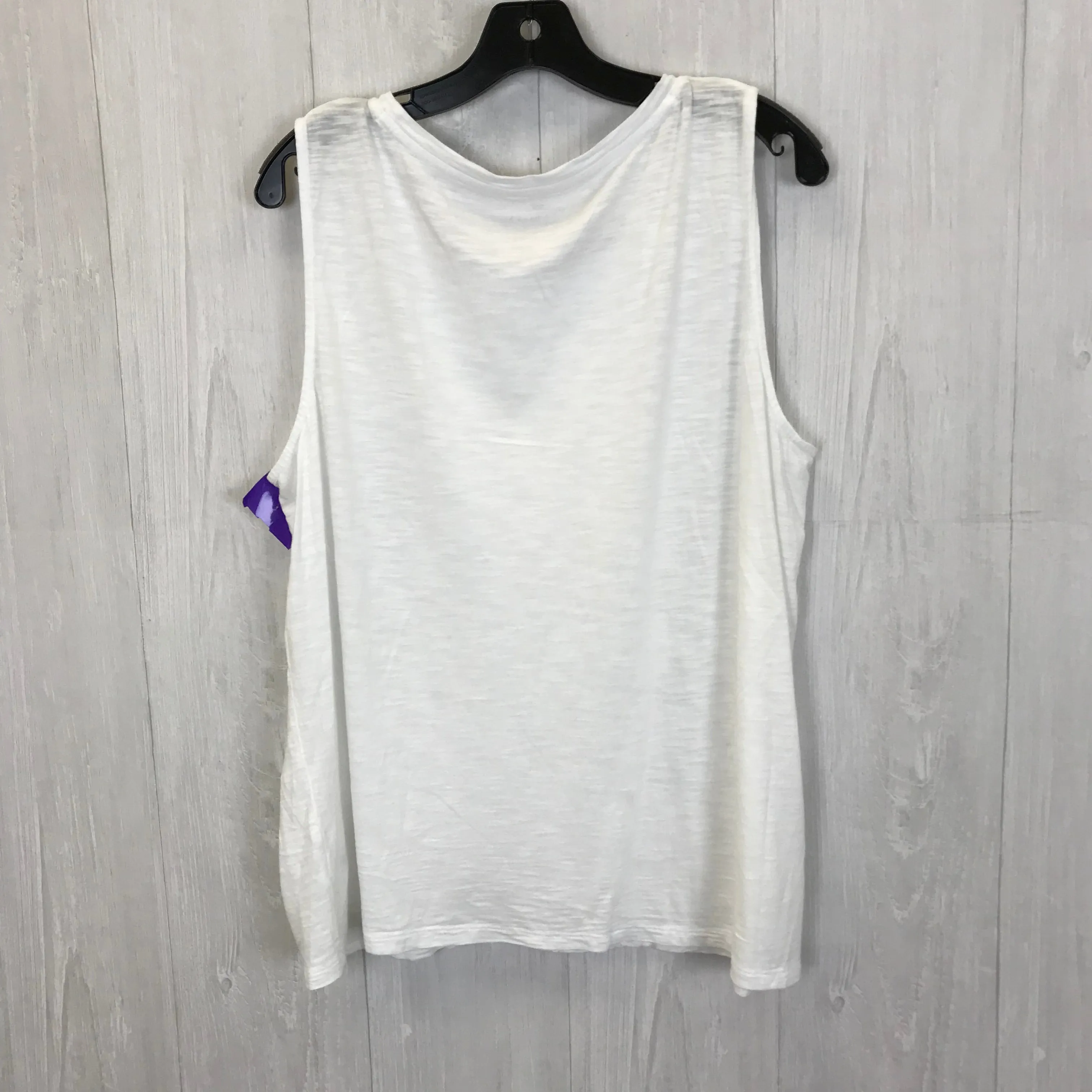 Top Sleeveless Basic By Talbots  Size: 2x