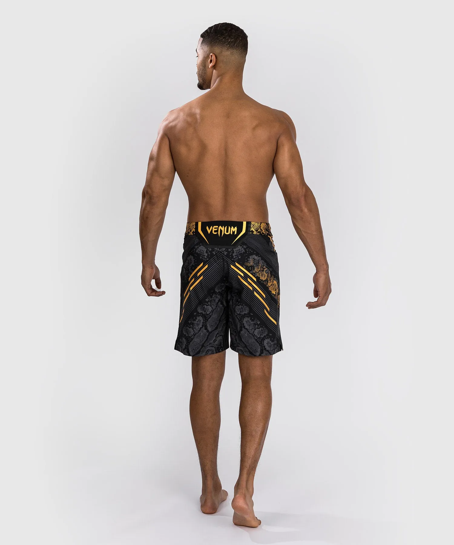 UFC Adrenaline by Venum Authentic Fight Night Men's Fight Short - Long Fit  - Champion