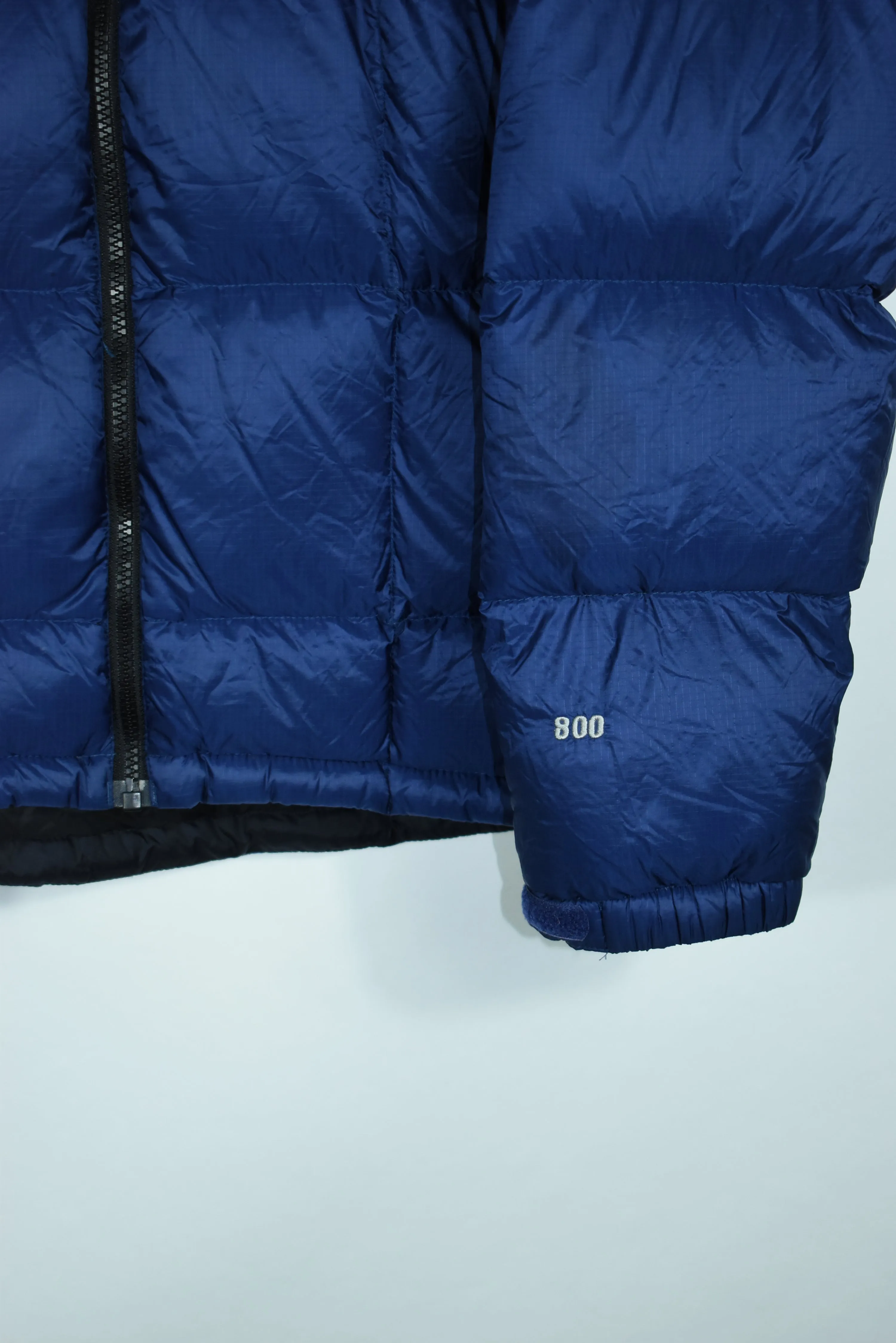 Vintage North Face Navy Puffer 800 Sumit Series MEDIUM /L