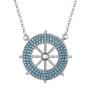 Women's Fashion CZ Pendant Necklace