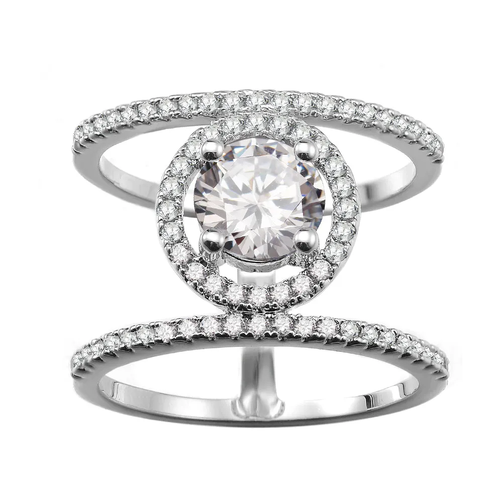 Women's Fashion CZ Ring