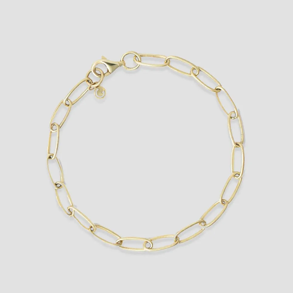 Women's Fashion Paperclip Chain Bracelet