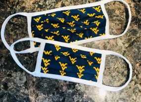 WVU Youth Face Mask