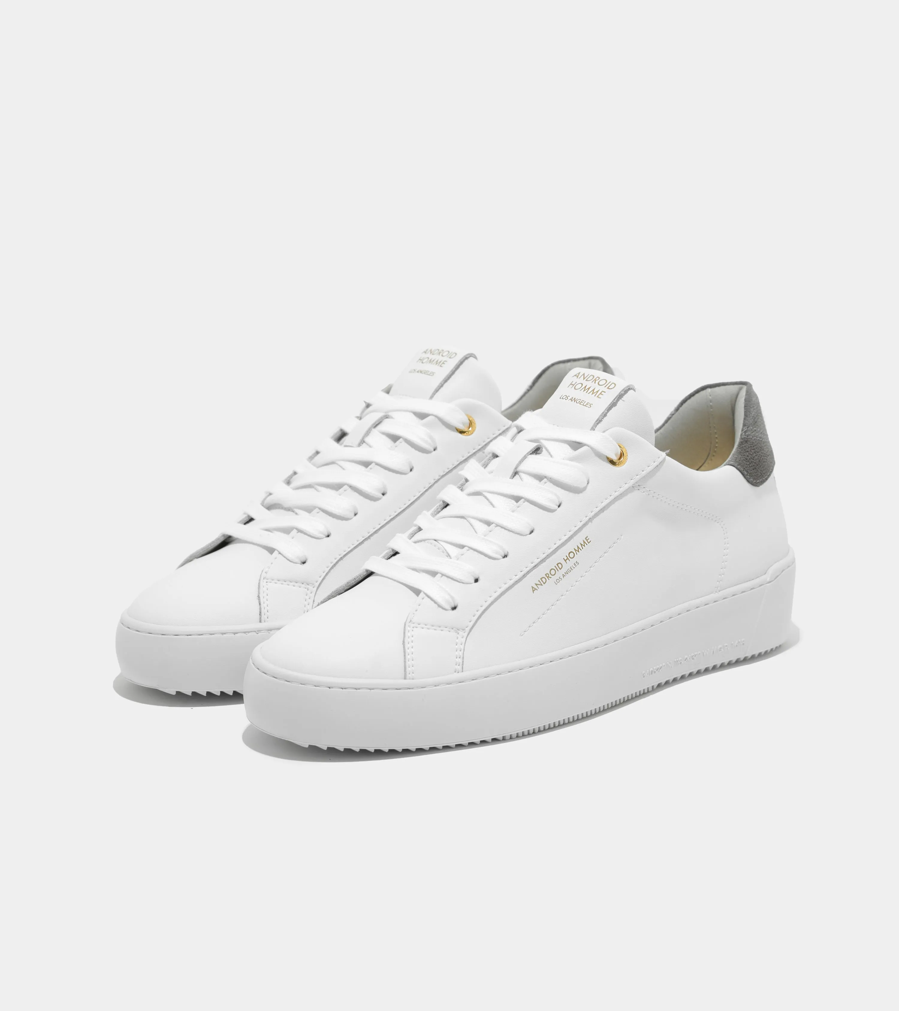 Zuma | White Leather Grey Stingray Nubuck AHP233-21